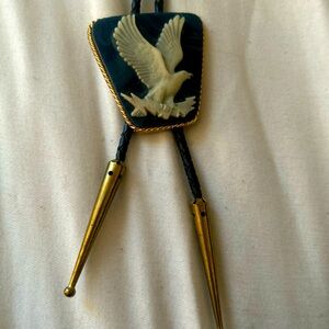 Vintage American Eagle Bolo Tie Men’s Western Wear Cowboy